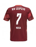 RB Leipzig Antonio Nusa #7 Vieraspaita 2024-25 Lyhythihainen